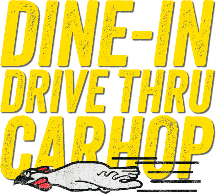 Dine-in, Drive-thru, Carhop